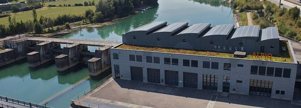 Flusskraftwerk Ruppoldingen