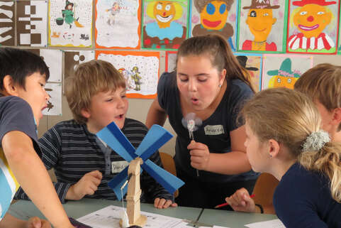 Energie-Workshops im Klassenzimmer